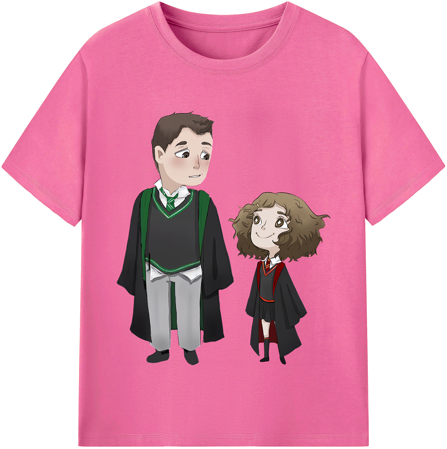 （画像用） Harry Potter ハリー・ポッターシリーズ レディースカジュアルプリントTシャツ（綿100％）